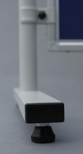 Franken Steun voor scheidingswand, hoogte 1600 mm