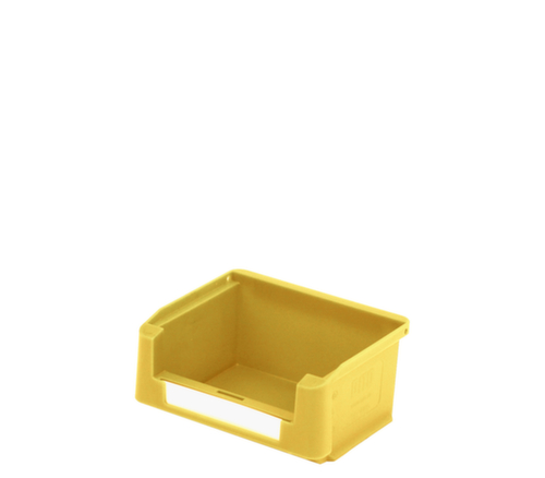 BITO zichtbak hoog belastbaar, geel, diepte 85 mm, polypropyleen