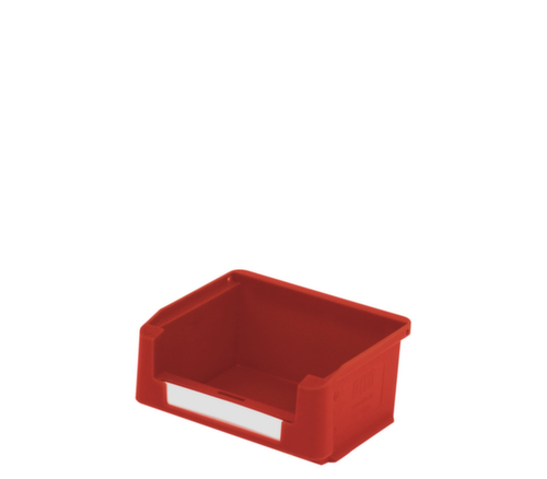 BITO zichtbak hoog belastbaar, rood, diepte 85 mm, polypropyleen