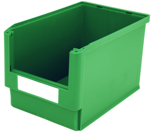 BITO zichtbak hoog belastbaar, groen, diepte 500 mm, polypropyleen