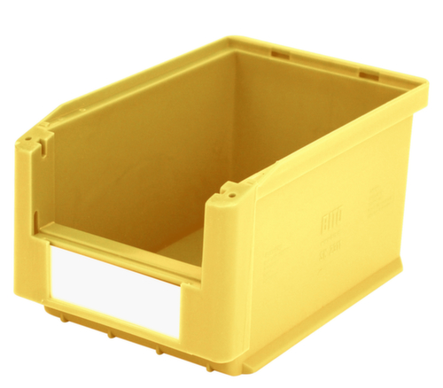 BITO zichtbak hoog belastbaar, geel, diepte 230 mm, polypropyleen