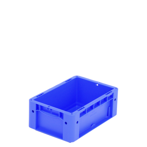 BITO Euronorm-stapelbakken, blauw, inhoud 3,5 l