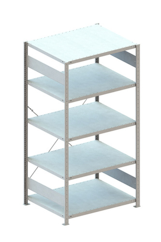 META Systeeminhaakstelling CLIP, hoogte x breedte x diepte 2000 x 1056 x 836 mm, 5 legborden