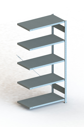 META Universele inhaakstelling S3 Clip 150, hoogte x breedte x diepte 2000 x 1006 x 536 mm, 5 legborden