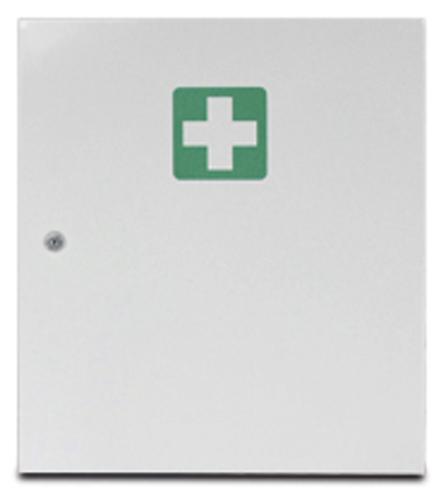 actiomedic EHBO-kast van staal, leeg / voor vulling conform DIN 13169