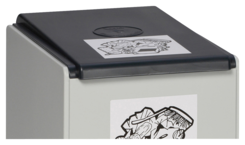 VAR Deksel voor afvalverzamelbox, antraciet