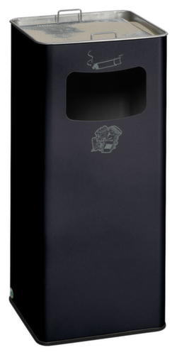 VAR Combi-asbak, antraciet