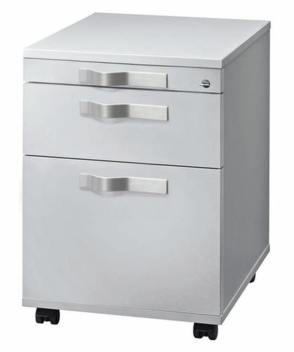 Rolcontainer Up and Down met HR uittrekbaar, 1 lade(n), grijs/grijs