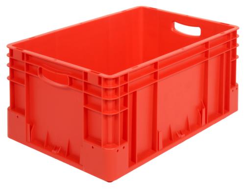 Industriële stapelbak, rood, inhoud 50 l
