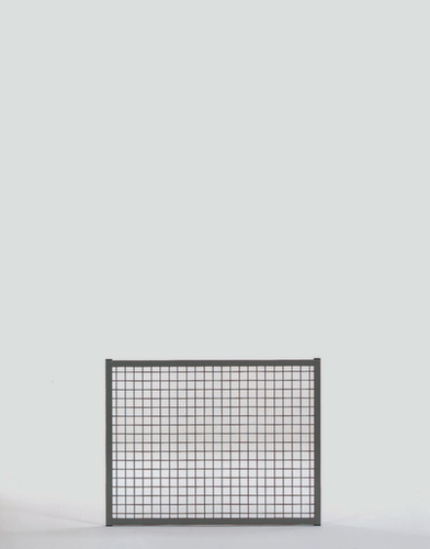 Opbouwelement met scharnierende deur voor scheidingswandsysteem, breedte 1180 mm