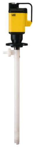 Lutz Elektrische vatpomp voor geconcentreerde logen en zuren, voor geconcentreerde logen en zuren, 83 l/min