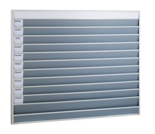 EICHNER Werkplaatsplanner, grijs