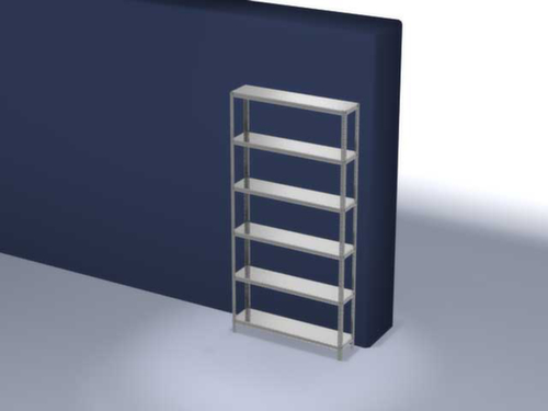 hofe Schroefstelling, 6 vloer, met corrosiebeschermende zinklaag