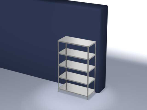 hofe Schroefstelling, 5 vloer, met corrosiebeschermende zinklaag