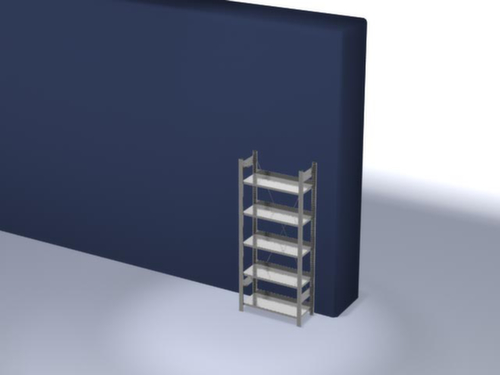 hofe Inhaakstelling voor dossiers, 5 vloer, met corrosiebeschermende zinklaag