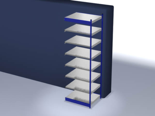 hofe Inhaakstelling, hoogte x breedte x diepte 3000 x 1025 x 800 mm, 7 legborden