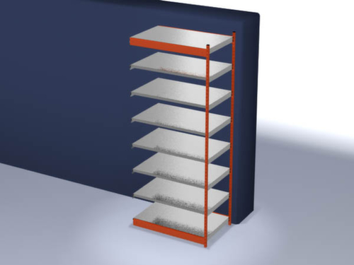 hofe Inhaakstelling, hoogte x breedte x diepte 3000 x 1325 x 800 mm, 7 legborden