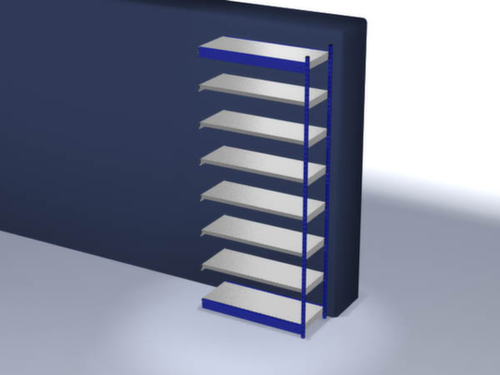 hofe Inhaakstelling, hoogte x breedte x diepte 3000 x 1325 x 500 mm, 7 legborden