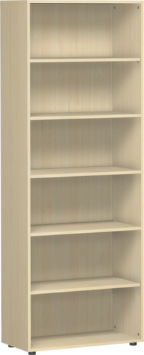 Gera Kantoorstelling Milano, breedte 800 mm, 6 OH, esdoorn