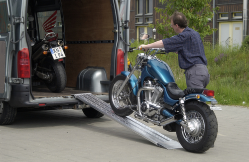 Laadrail met wegglijdbeveiliging