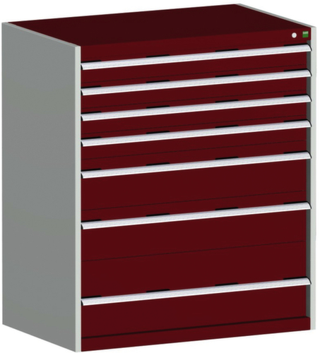 bott Grootvolume-ladekast cubio, 7 lade(n)