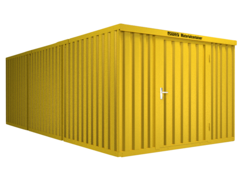 Säbu Gelakte containercombinatie FLADAFI® met verschillende modules