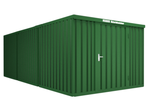 Säbu Gelakte containercombinatie FLADAFI® met verschillende modules
