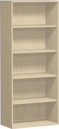 Gera Kantoorstelling Pro met achterwand, breedte 800 mm, 5 OH