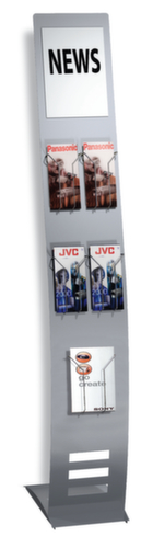 Informatiestandaard, hoogte x breedte x diepte 1650 x 260 x 420 mm