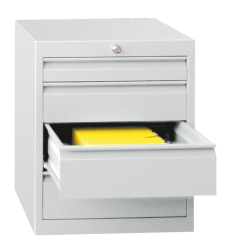 PAVOY Ladekast Basis Plus RAL7035, 4 lade(n), RAL7035 lichtgrijs/RAL7035 lichtgrijs