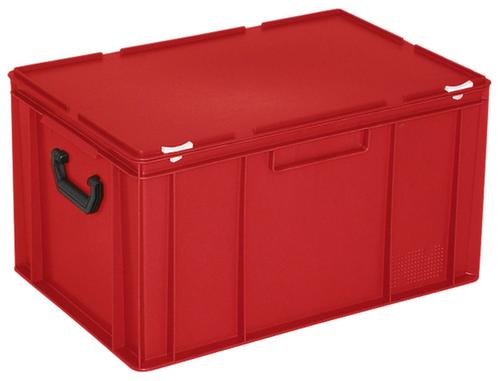 Euronorm-koffer, rood, HxLxB 330x600x400 mm