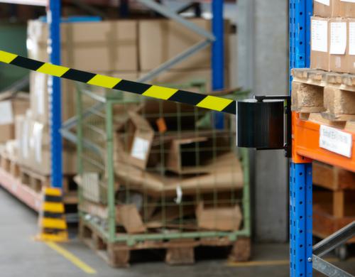 Afbakeningssysteem Wall Mount 3XL voor wandmontage, lengte afzetlint 22 m