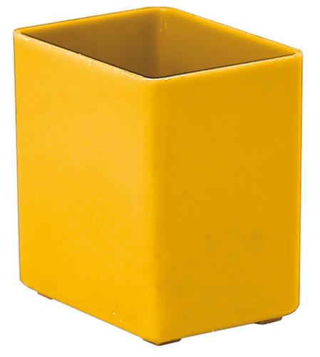 inzetbak, geel, lengte x breedte 53 x 40 mm