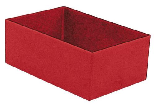 inzetbak, rood, lengte x breedte 162 x 108 mm
