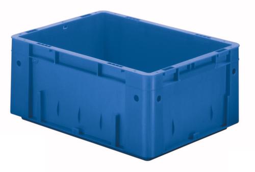 Euronorm-stapelbakken, blauw, inhoud 14,5 l