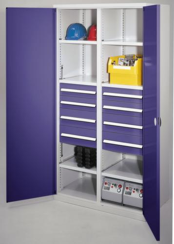 Kappes Zware draaideurkast RasterPlan® extra diep + met tussenschot in het midden, breedte 1000 mm