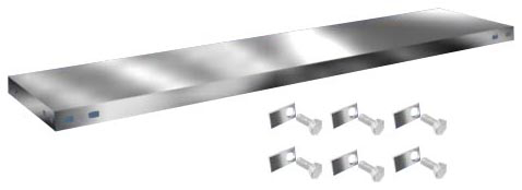 hofe Legbord voor schroefstelling, standaard uitvoering, breedte x diepte 1300 x 300 mm