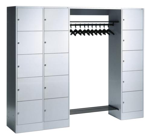 C+P Locker met kapstok Classic met 15 vakken, breedte 2760 mm