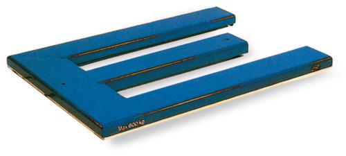 Platte schaarheftafel met e-platform