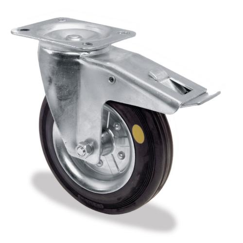 BS-ROLLEN Antistatisch massief rubberen wiel