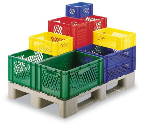 Euronorm-stapelbak wanden + bodem gesloten