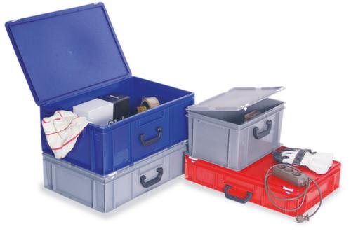 Euronorm-koffer, grijs, HxLxB 235x400x300 mm