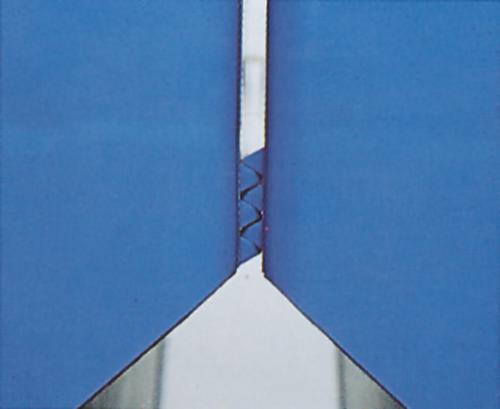 BITO Herbruikbare bak verzegelbaar, inhoud 76 l, Tweedelig scharnierdeksel