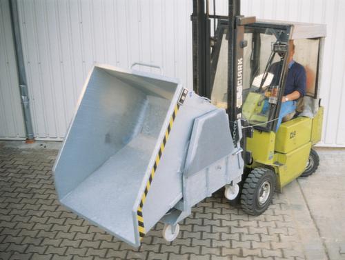 Bauer Kiepbak met automatisch terugzwenkmechanisme