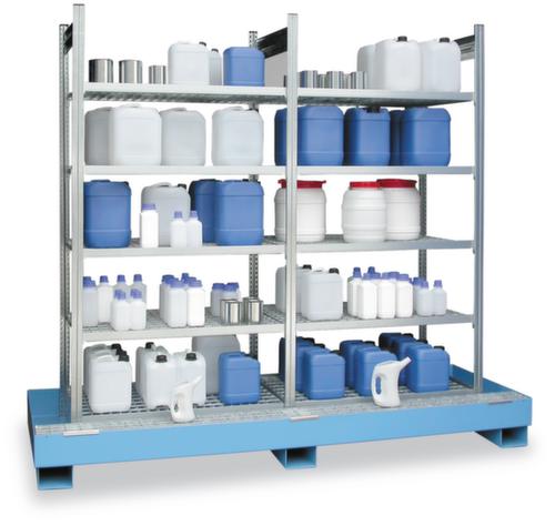 Lacont Stelling voor gevaarlijke stoffen met bodemopvangbak