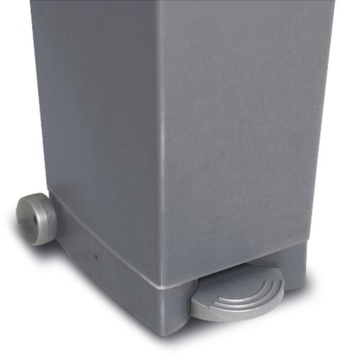 Verrijdbare pedaalemmer, 80 l, groen, deksel groen