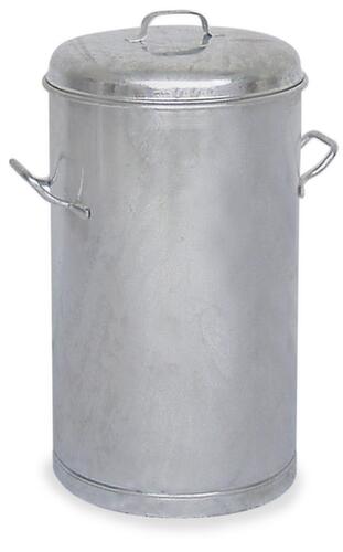 Blikken ton met 2 draaggrepen