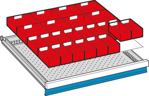 Set inzetbakken voor laden 717 mm