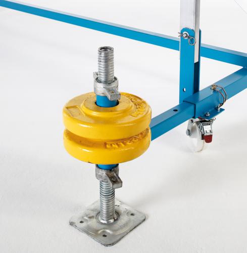 ZARGES Klapsteiger Variomaster T met in hoogte verstelbaar frame