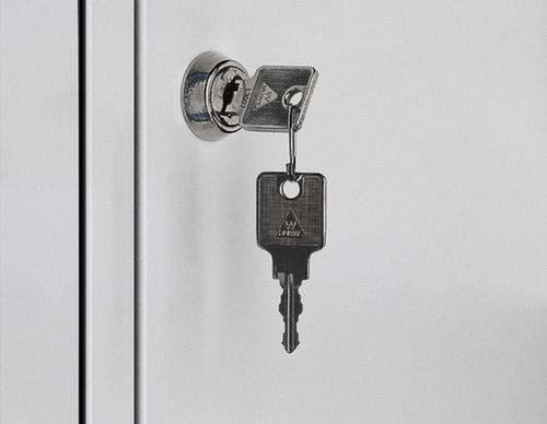 C+P Locker met kapstok Classic met 20 vakken, breedte 2840 mm